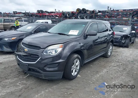 2016 Chevrolet Equinox Ls из США, поврежденный, VIN 2GNALBEK9G6258768